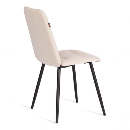 Стул обеденный Asti флок , молочный, 4