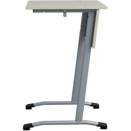 Парта МЕТ_ Стол ученический Гармония 1-мест.6г.р.серый/серый