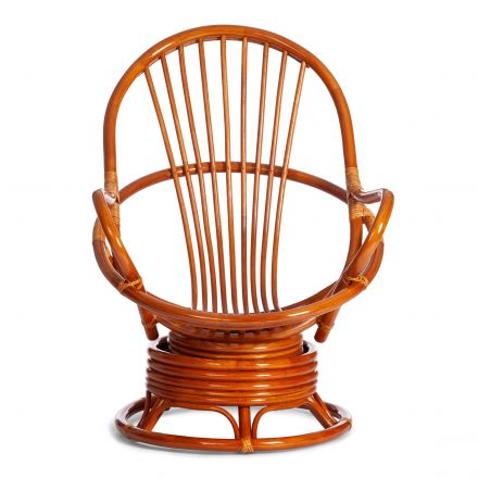 Кресло вращающееся "FLORES" 5005 /без подушки/ Cognac (коньяк)