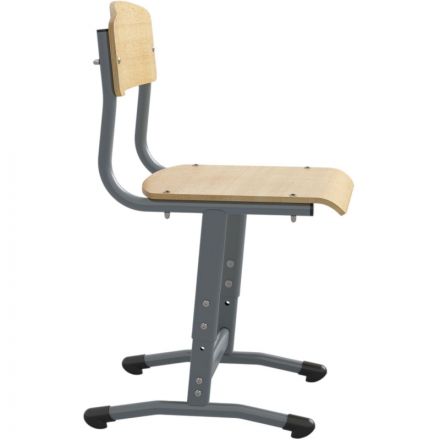 Стул ученический MET_ Универсал 5-7 (4-6) г.р. серый