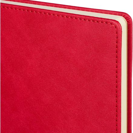 Ежедневник недатированный А5+ CLASSIC иск.кожа КРАСНЫЙ 3-689/04