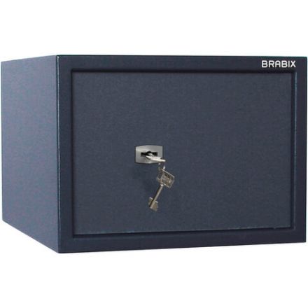 Сейф BRABIX "КМ-310", 310х430х375 мм, 20 кг, ключевой замок + полка, крепление к стене, 291166 Сейф BRABIX "КМ-310", 310х430х375 мм, 20 кг, ключевой замок + полка, крепление к стене, 291166