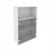 Riva Шкаф средний широкий А.СТ-2.2 Белый 770*365*1215