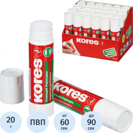 Клей-карандаш Kores 20 г (12203)