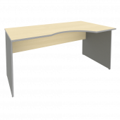 Riva Стол криволинейный правый А.СА-1 (R) Клён металлик 1600*900*750