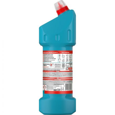 Средство для сантехники DOMESTOS универсальное Свежесть Атлантики 1,5 л
