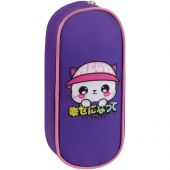 Пенал 210*80*45 ArtSpace "Purple cat", полиэстер Пенал 210*80*45 ArtSpace "Purple cat", полиэстер