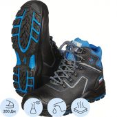 Ботинки мужские Трекбот 1801 натуральная кожа черные размер 47