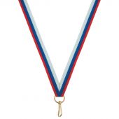 Лента для медалей 10 мм цвет триколор  LN5f