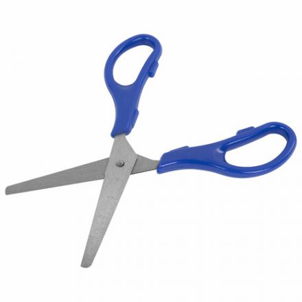 Ножницы ЮНЛАНДИЯ 130 мм, с линейкой, цвет ассорти, в дисплее, 238342 Ножницы ЮНЛАНДИЯ 130 мм, с линейкой, цвет ассорти, в дисплее, 238342