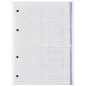 Сменный блок для тетрадей на кольцах, BeSmart А5 120л клетка Цветной N001d