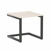 Home Office Стол журнальный VR.SP-2-58.G Денвер светлый/Антрацит металл 580*600*550