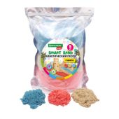 Песок для лепки кинетический, 3 цвета, 5000 г, пакет, BRAUBERG KIDS, 666007 Песок для лепки кинетический, 3 цвета, 5000 г, пакет, BRAUBERG KIDS, 666007