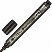 Маркер перманентный Pilot SCA-100-B черный (толщина линии 1-3 мм)