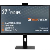 Моноблок BigTech (MNB002) 27/FHD/i5-1235U/16GB/SSD256GBM/KB+M/W11P