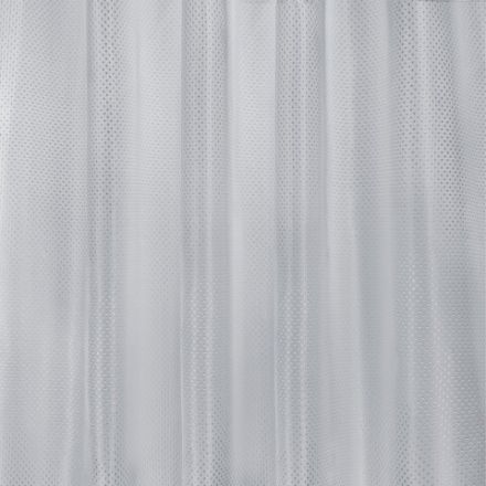 Шторка для ванной ПОЛИЭСТЕР, 180х180 см, кольца в комплекте, СЕРЫЙ БРИЛЛИАНТ, PRIMILA (ПРИМИЛА), 700088