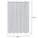 Шторка для ванной ПОЛИЭСТЕР, 180х180 см, кольца в комплекте, СЕРЫЙ БРИЛЛИАНТ, PRIMILA (ПРИМИЛА), 700088