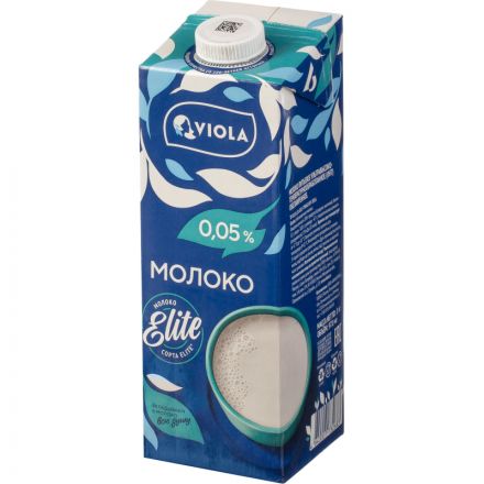 Молоко Viola UHT 0,05%, 1кг Молоко Viola UHT 0,05%, 1кг