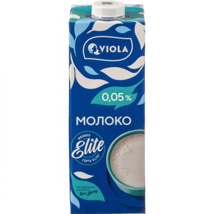 Молоко Viola UHT 0,05%, 1кг Молоко Viola UHT 0,05%, 1кг