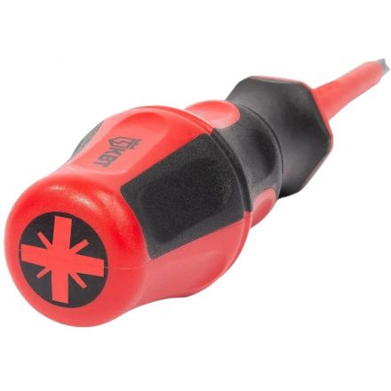 Отвертка диэлектрическая PZ1x80 серия ПРОФИ (КВТ) 78613