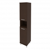 First Шкаф высокий узкий правый KSU-1.5 (R) Венге 401*432*2060