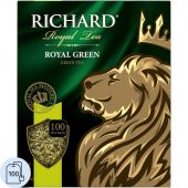 Чай Richard Royal Green зеленый, 100 пак