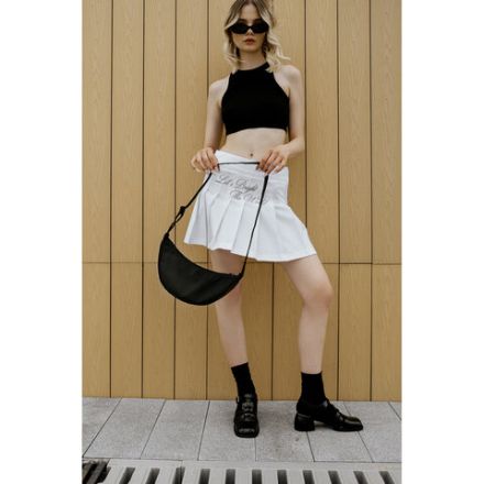 Сумка на плечо HEIKKI SELFIE (ХЕЙКИ) кросс боди, черная, 15х30х10 см, 272636