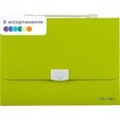 Папка органайзер Deli Rio, А4, 7 отдел., цвет в асс, E38125