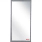 Зеркало МГЛ_настенное Комус Мебель НБ73 (600x1200) багет ПЛС серый
