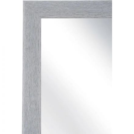 Зеркало МГЛ_настенное Комус Мебель НБ73 (600x1200) багет ПЛС серый