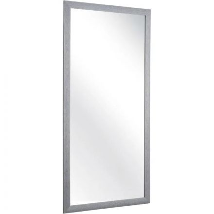 Зеркало МГЛ_настенное Комус Мебель НБ73 (600x1200) багет ПЛС серый