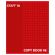 Тетрадь А5, 48 л., STAFF, скоба, клетка, офсет №2 ЭКОНОМ, обложка картон, "ОДИН ЦВЕТ" (точки), 402782