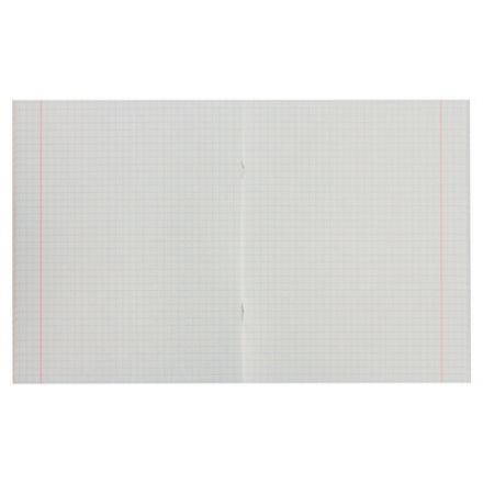 Тетрадь А5, 48 л., STAFF, скоба, клетка, офсет №2 ЭКОНОМ, обложка картон, "ОДИН ЦВЕТ" (точки), 402782