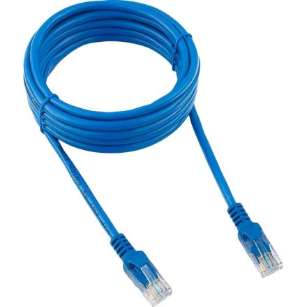 Патч-корд UTP Cablexpert PP10-3M/B кат.5e, 3м, литой, (синий)