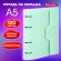Тетрадь на кольцах А5 175х220 мм, 120 л., пластик, на липучке, с разделителями, BRAUBERG, Мятный, 404638
