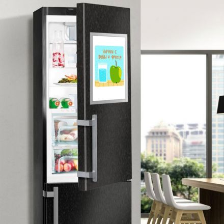 Рамка магнитная настенная Attache А3 ПЭТ, серая, 5