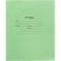 Тетрадь в зеленом офсете 12л., линия, штука, внутр.блок 100% белизна