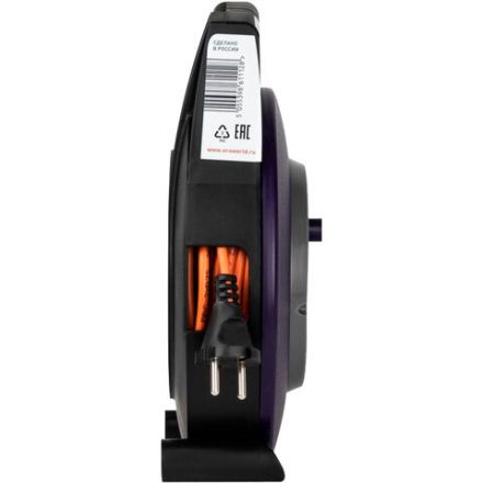 Удлинитель на катушке ЭРА BPx-4, 4 розетки без заземления, с выключателем, 20 м, 2x0,75 мм, 1300 Вт, 4-2x0,75-20m Удлинитель на катушке ЭРА BPx-4, 4 розетки без заземления, с выключателем, 20 м, 2x0,75 мм, 1300 Вт, 4-2x0,75-20m