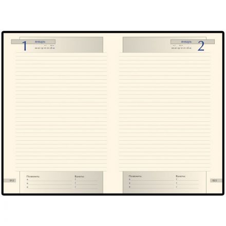 Ежедневник полудатированный коричневый А5 IMPERIUM 3-023/123