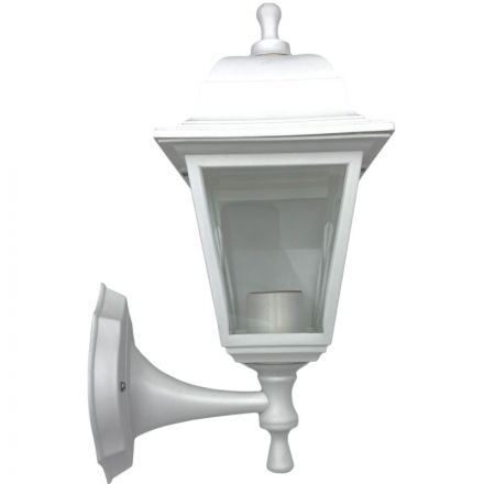 Светильник уличный НБУ 04-60-001 У1 Леда, белый/стекло, 60Вт, IP44