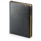 Ежедневник датированный 2026 А5+ SIDNEY NEBRASKA черный, зол обрез 3-125/02