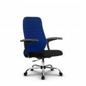 Кресло Метта SU-CM-10P синее/черное Ch Кресло Метта SU-CM-10P синее/черное Ch