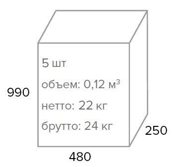 Складной стул Everprof Joker Chrome Экокожа Черный