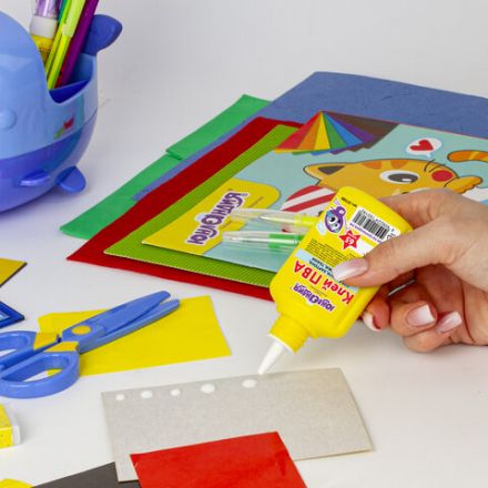 Клей ПВА ЮНЛАНДИЯ (бумага, картон, дерево), 65 г, 227380 Клей ПВА ЮНЛАНДИЯ (бумага, картон, дерево), 65 г, 227380