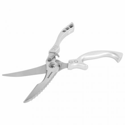 Ножницы-секатор кухонные DASWERK (ДАСВЕРК), 260 мм, фиксатор, зазубренные, металлические, 608902 Ножницы-секатор кухонные DASWERK (ДАСВЕРК), 260 мм, фиксатор, зазубренные, металлические, 608902