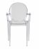 Стул обеденный DOBRIN LOUIS GHOST, цвет прозрачный