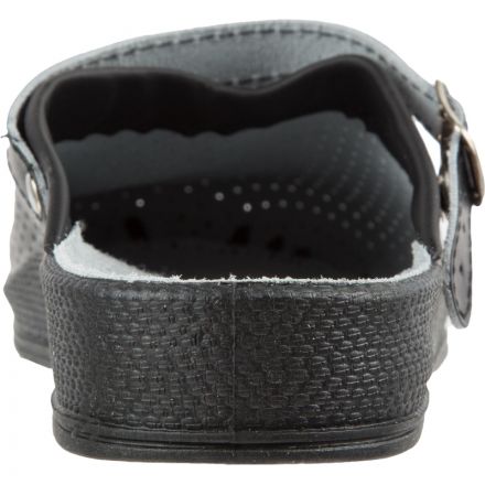 Сабо муж.нат.кожа цв.чёрный(р.45) (10-12-7)