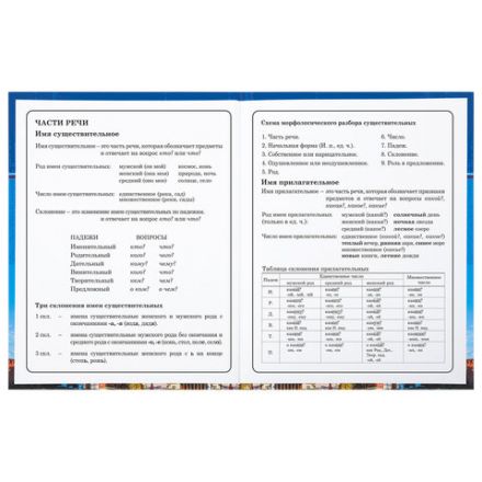 Дневник 1-4 класс 48 л., твердый, BRAUBERG, глянцевая ламинация, с подсказом, "Российский", 106832
