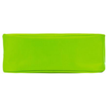 Пенал-косметичка BRAUBERG, мягкий, "KING SIZE NEON GREEN", 20х8х9 см, 229020
