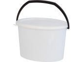 Ведро 15л овальное с крышкой (ПНД) Ведро 15л овальное с крышкой (ПНД)